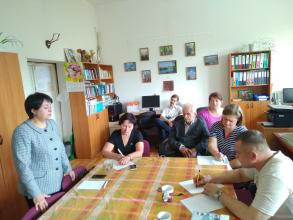 Встреча с С. Ш. Аязбековой